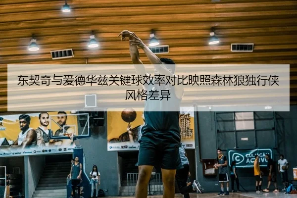 东契奇与爱德华兹关键球效率对比映照森林狼独行侠风格差异